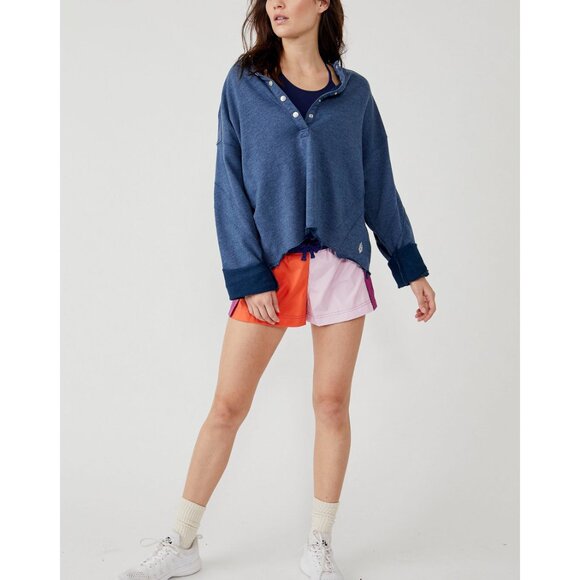 FP MOVEMENT Invigorate Colorblock Shorts / Persimmon Combo - Picture 5 of 6